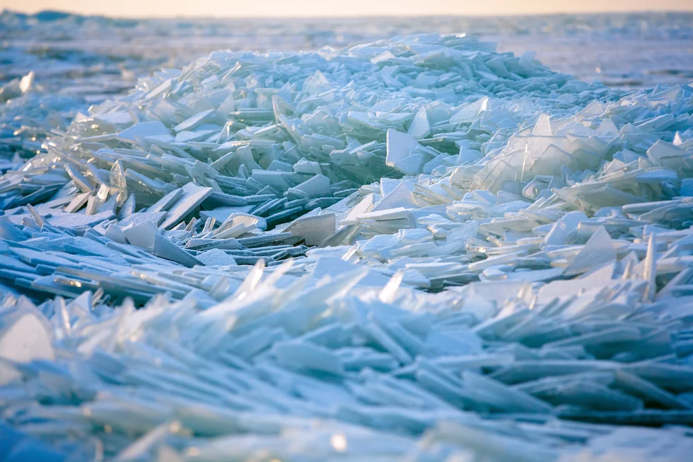 Snowpiercer - Dystopie - Baltic sea winter landscape (Quelle Shutterstock 174495545)