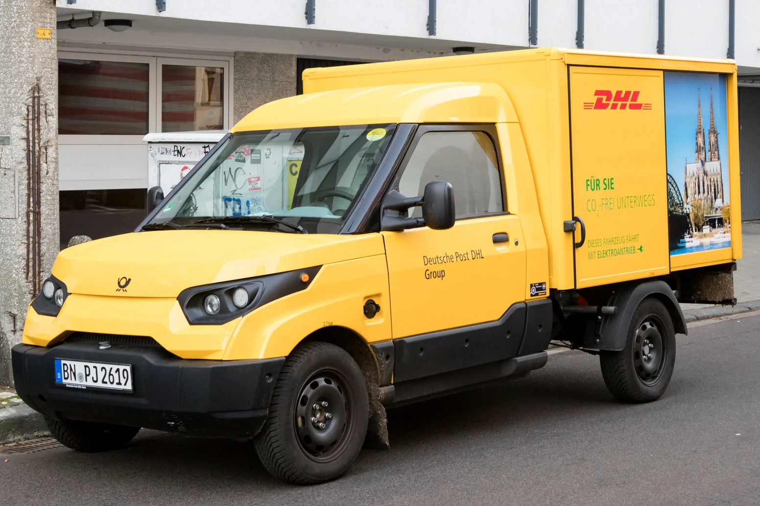Streetscooter von DHL - Elektrofahrzeug